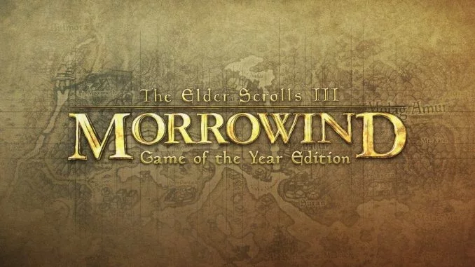 The Elder Scrolls 3 Morrowind