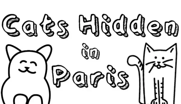 Cats Hidden in Paris