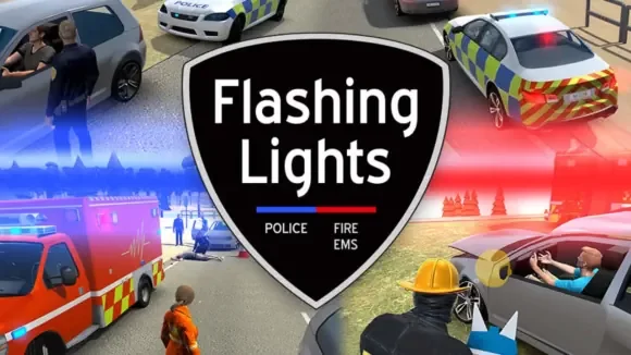 Flashing Lights - Police Fire EMS