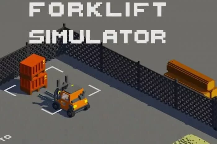 Pixel Forklift Simulator